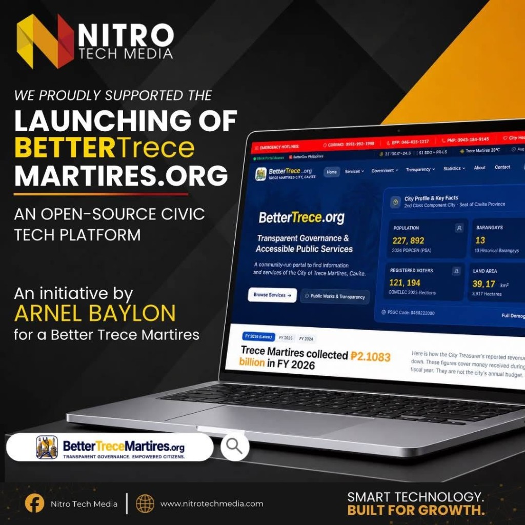 Nitro Tech Media supporting the launch of BetterTreceMartires.org